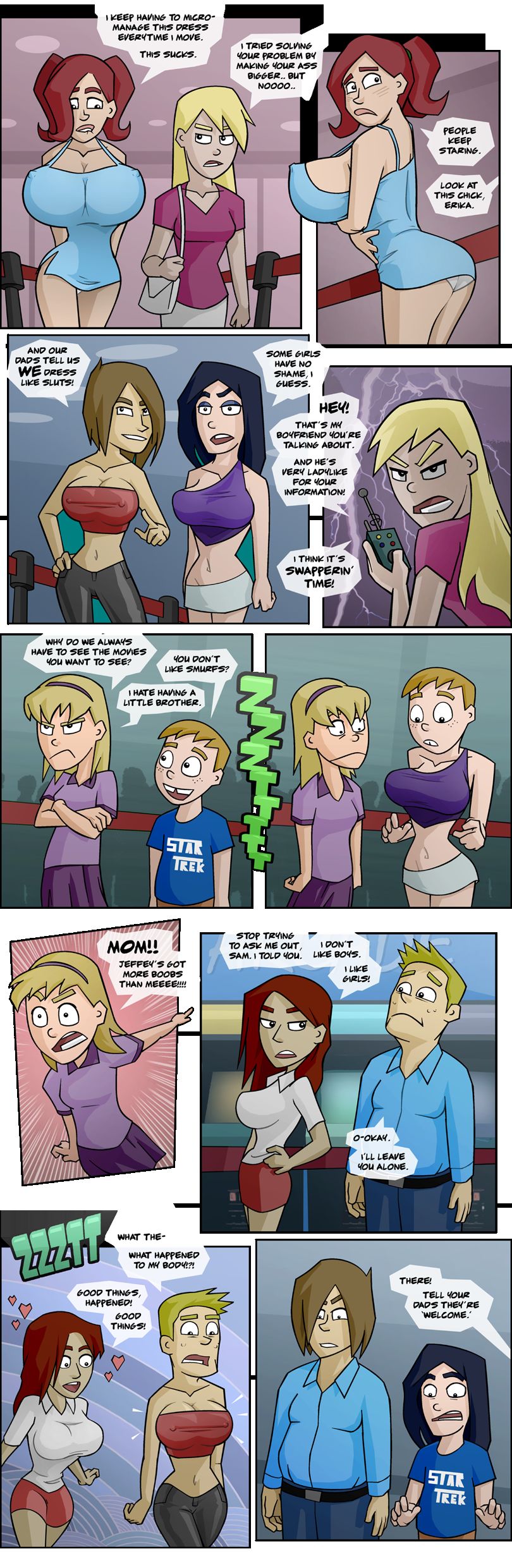 Crazy Girlfriend With Remote  + New Girlfriend With Raygun page 7 full