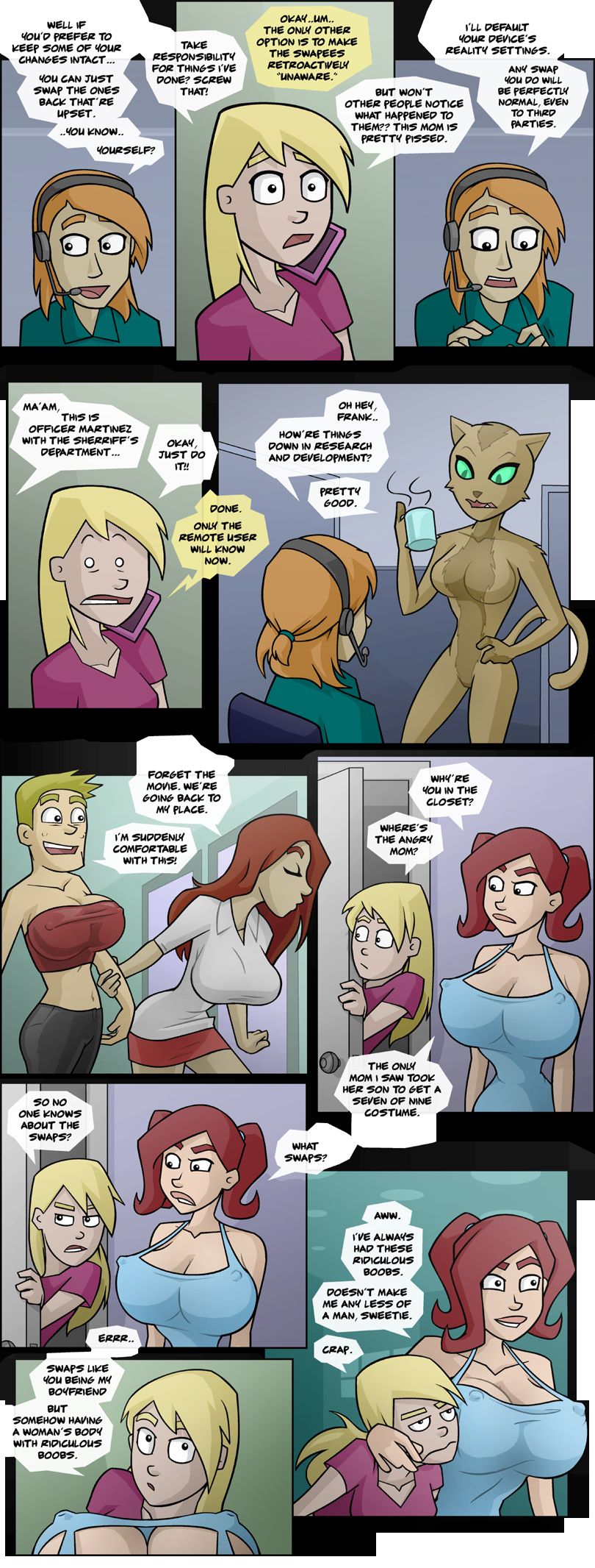 Crazy Girlfriend With Remote  + New Girlfriend With Raygun page 9 full