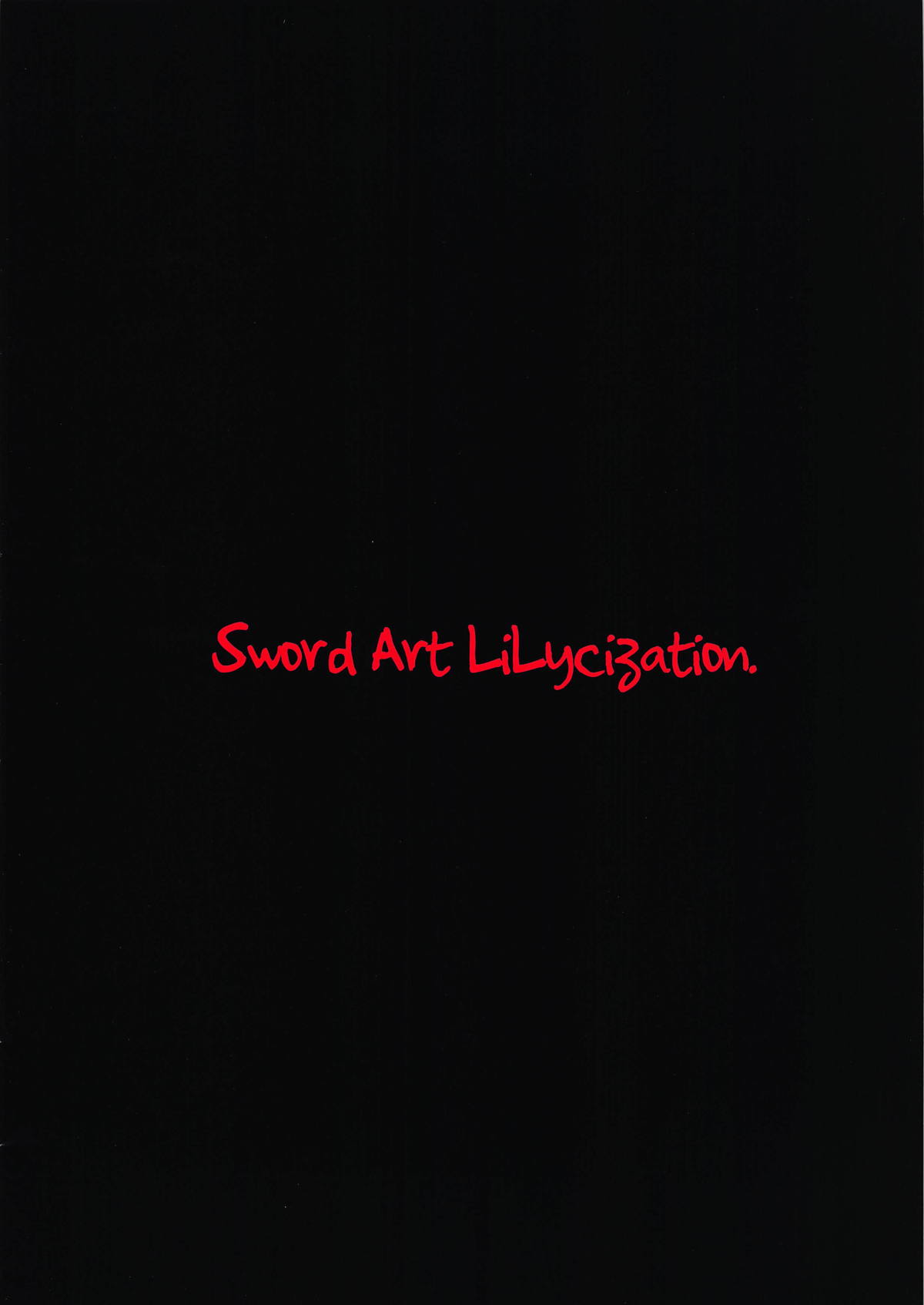 Sword Art Lilycization. page 4 full