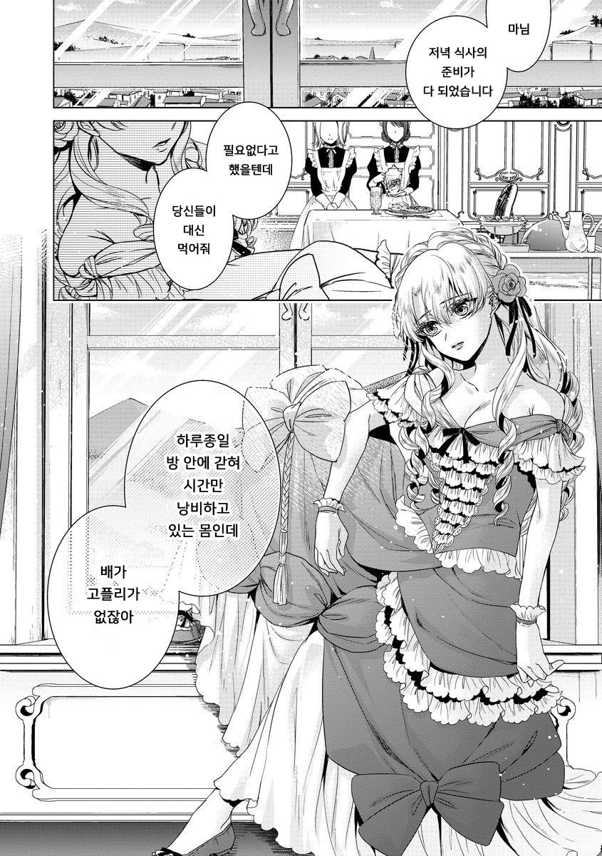 Kyououji no Ibitsu na Shuuai ~Nyotaika Knight no Totsukitooka~ Ch. 8 | 미친 왕자의 왜곡된 포로사랑 ~여체화 기사의 시월 십일~ Ch. 8 page 4 full