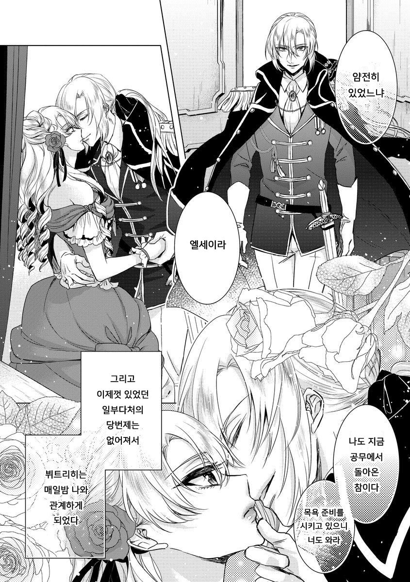 Kyououji no Ibitsu na Shuuai ~Nyotaika Knight no Totsukitooka~ Ch. 8 | 미친 왕자의 왜곡된 포로사랑 ~여체화 기사의 시월 십일~ Ch. 8 page 6 full