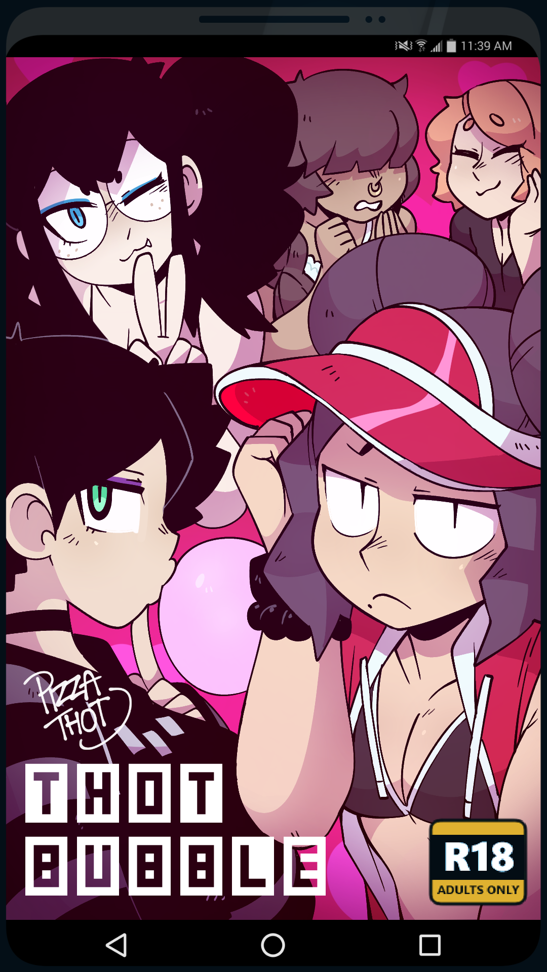 Pizza Thot - Thot Bubble page 1 full