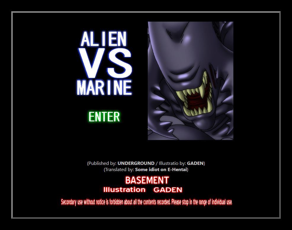 ALIEN VS MARINE page 1 full