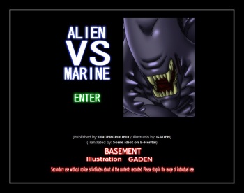 ALIEN VS MARINE cover
