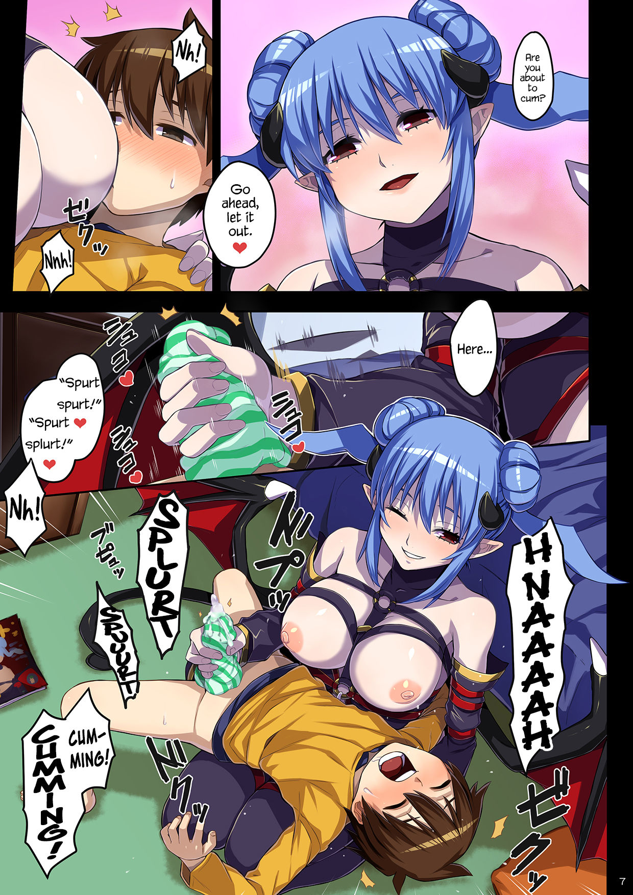 Ane no Pantsu de Onatte itara Inma ga Yatte kita | A Succubus Came When I was Masturbating with My Sisters Panties page 7 full