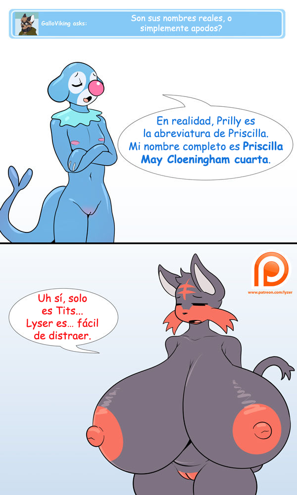 Tits and Prilly  Spanish page 8 full