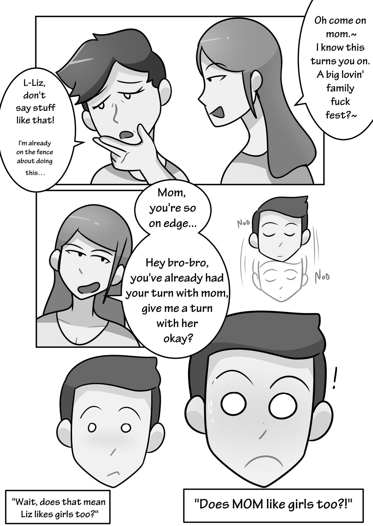 Mom and Sis, as if 1 girl wasn't enough! page 10 full