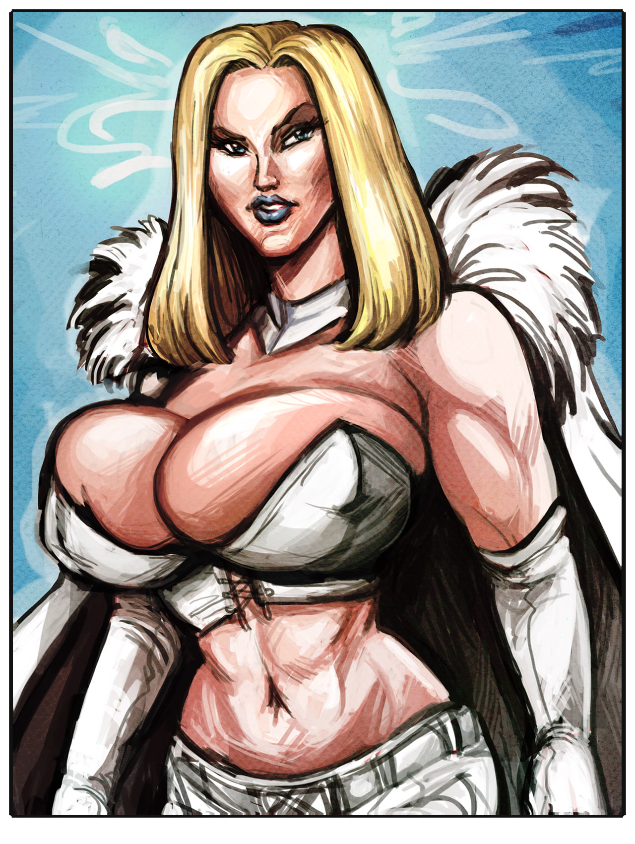 The Wide Queen Emma Frost page 1 full