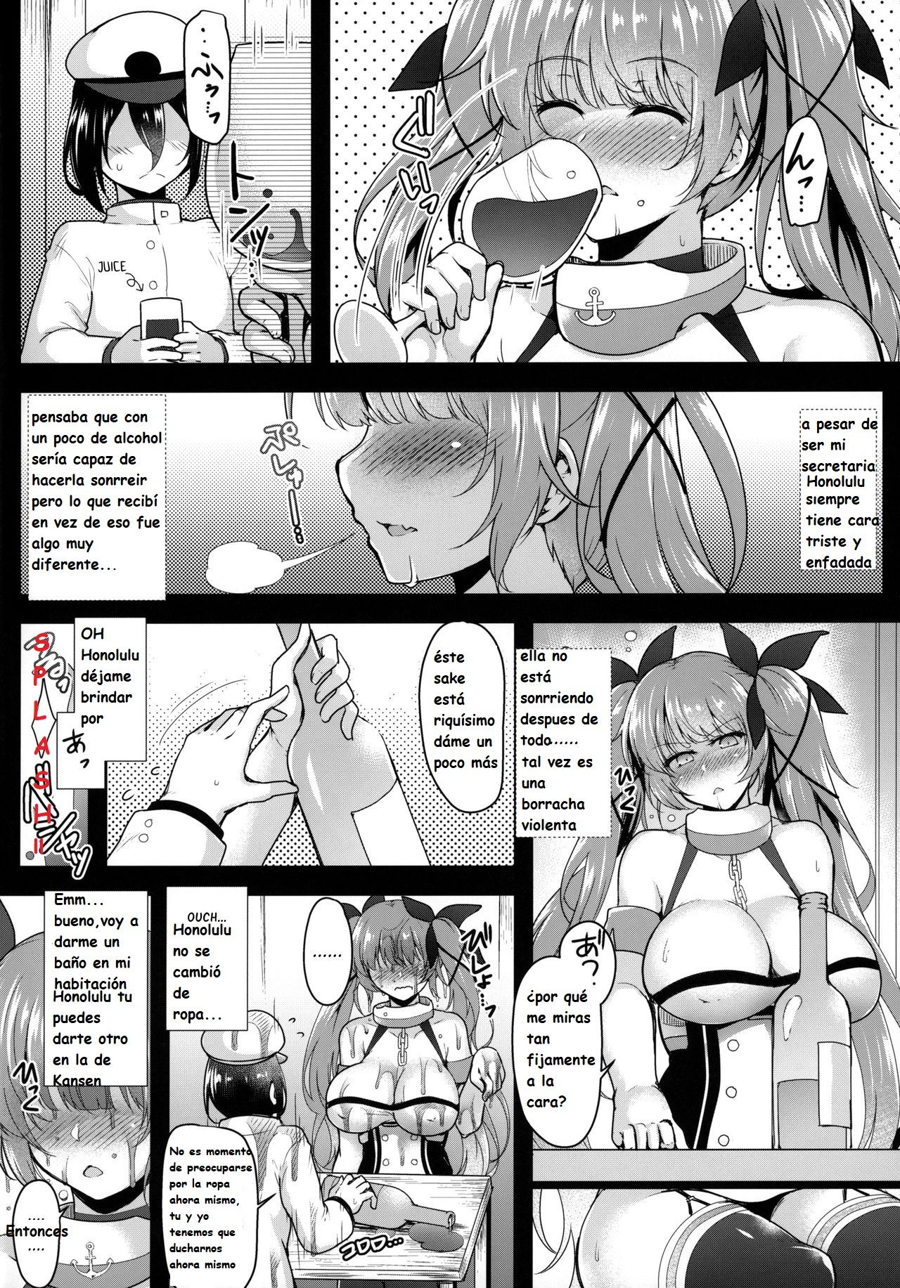 Mizugi no Honolulu-san ga Bucchouzura Shinagara Oppai de Nagusamete Kureru Hon | Las tetas de mi secretaria page 4 full