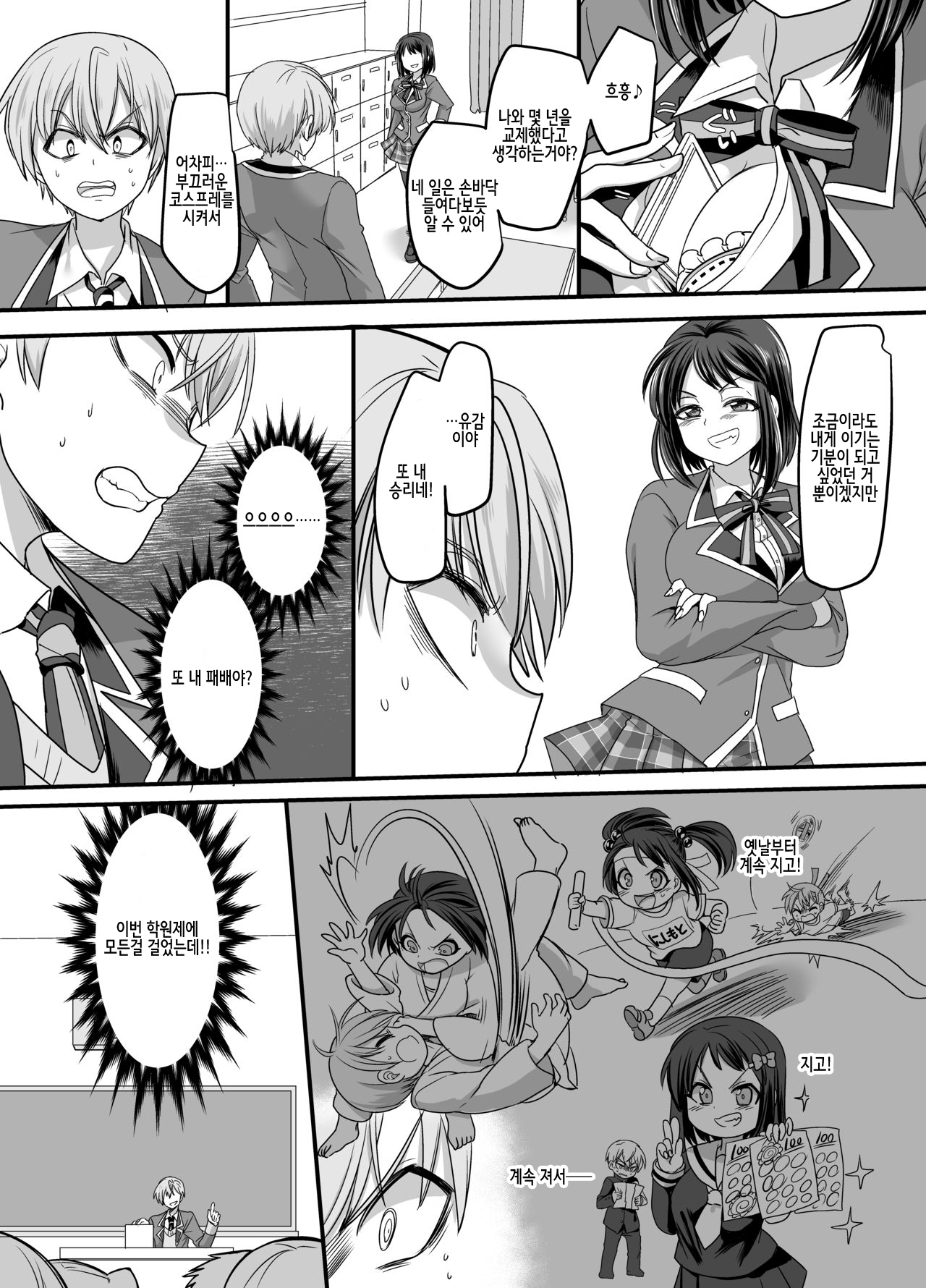 Kanojo no Cosplay ~Chijoku no Nyotaika Choukyou!!~ 그녀의 코스프레 ~치욕의 여체화 조교!!~ page 3 full