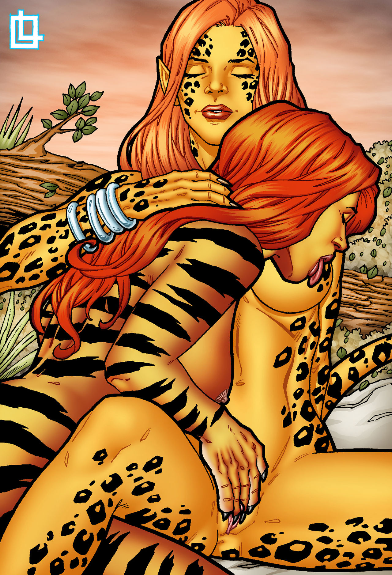 Leandro Comics  Tigra and Cheetah page 2 full