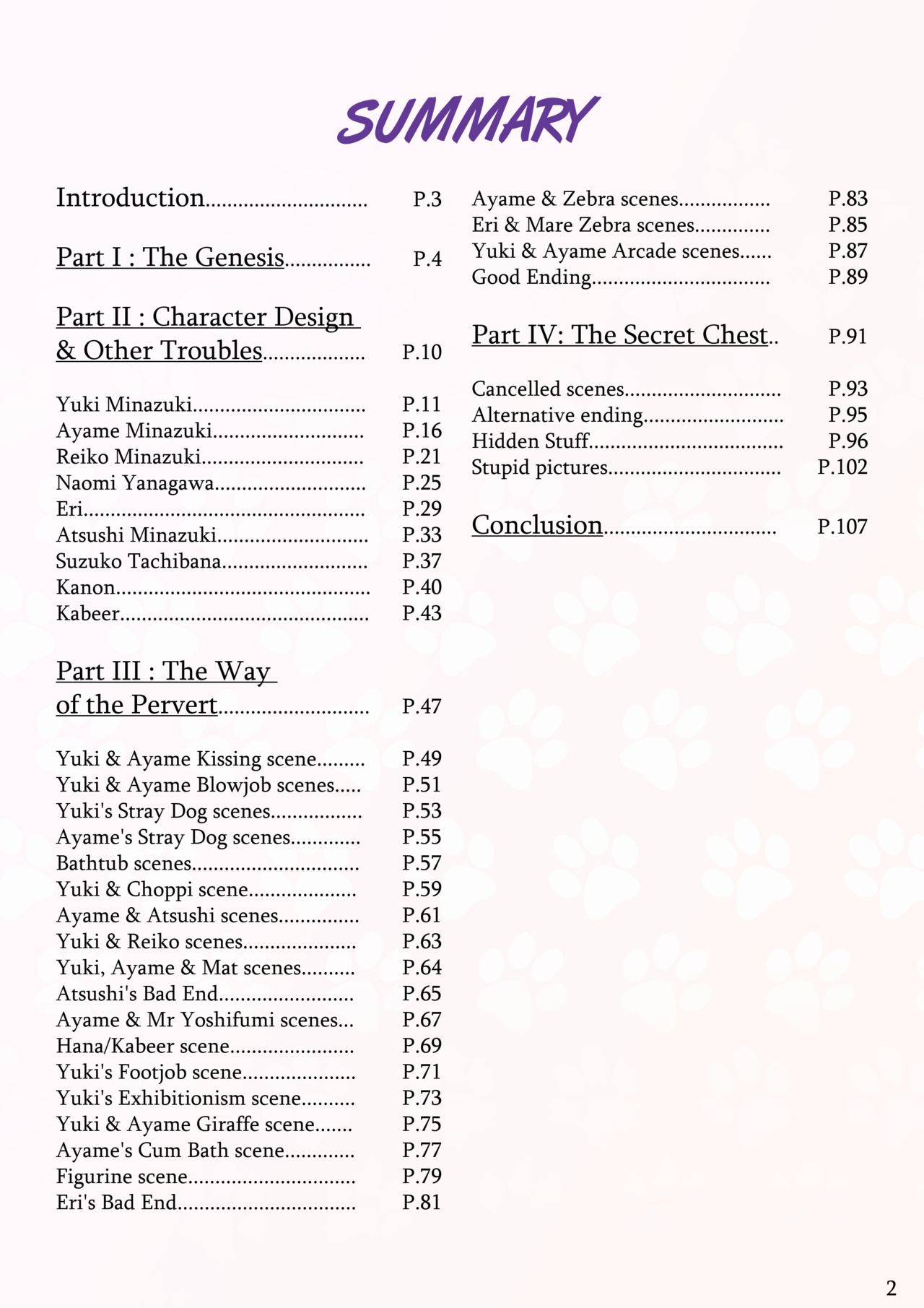 Slice of Venture 2 Official Artbook page 2 full