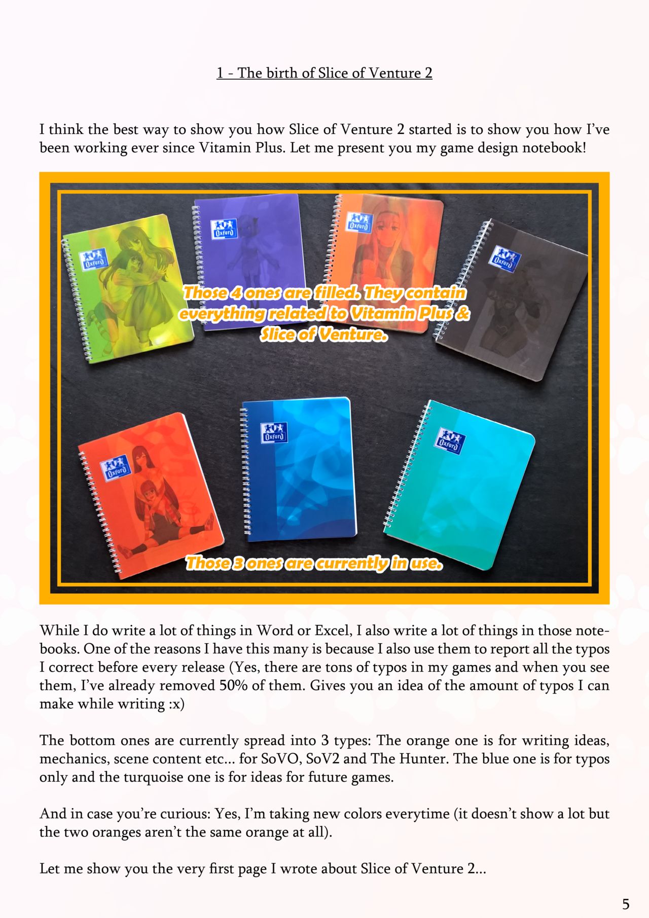 Slice of Venture 2 Official Artbook page 5 full