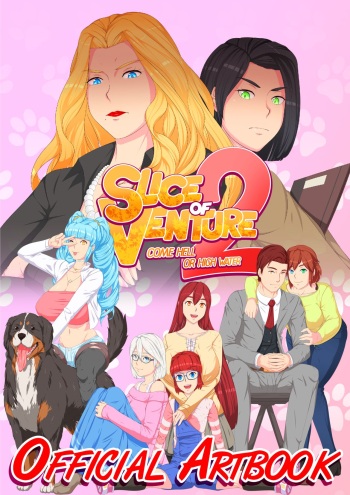Slice of Venture 2 Official Artbook cover