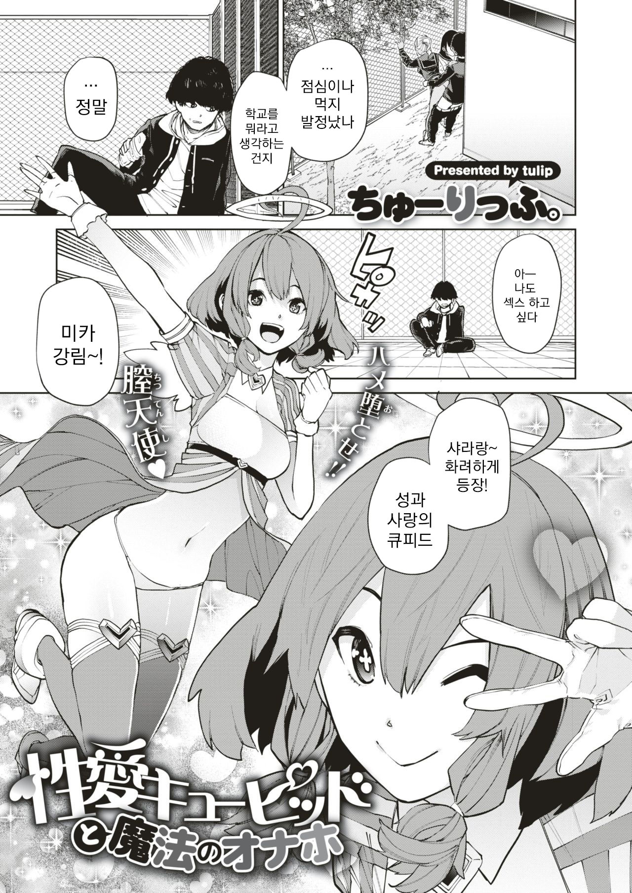 Seiai Cupid to Mahou no Onaho | 성애의 큐피드와 마법의 오나홀 page 1 full