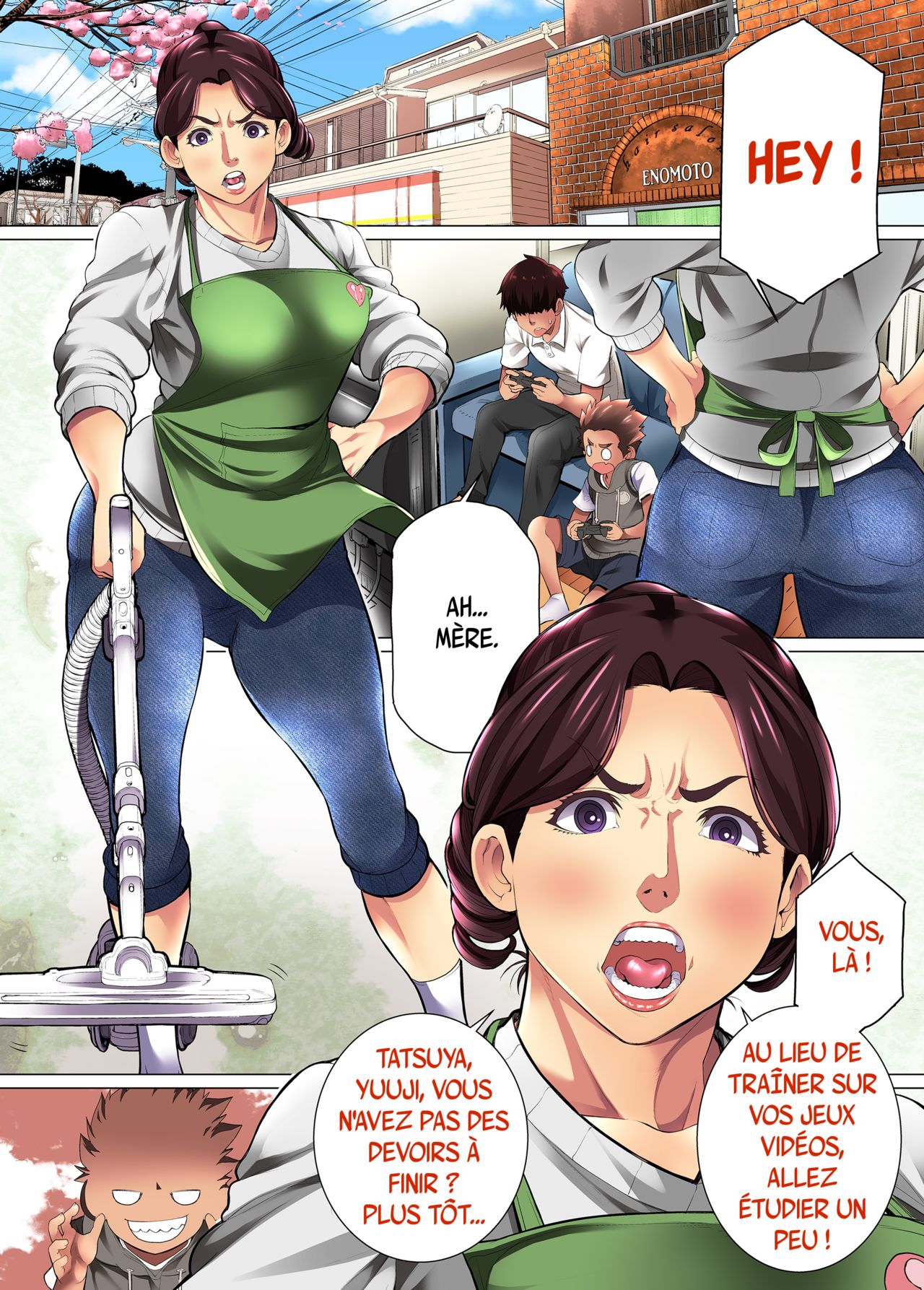 Kimottama Kaa-san ga Onna no Kao o Miseru no wa | Gutsy Mother Shows A Woman's Face page 2 full
