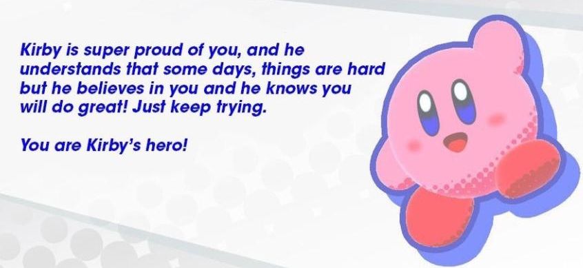 You Are Kirby's Hero page 1 full