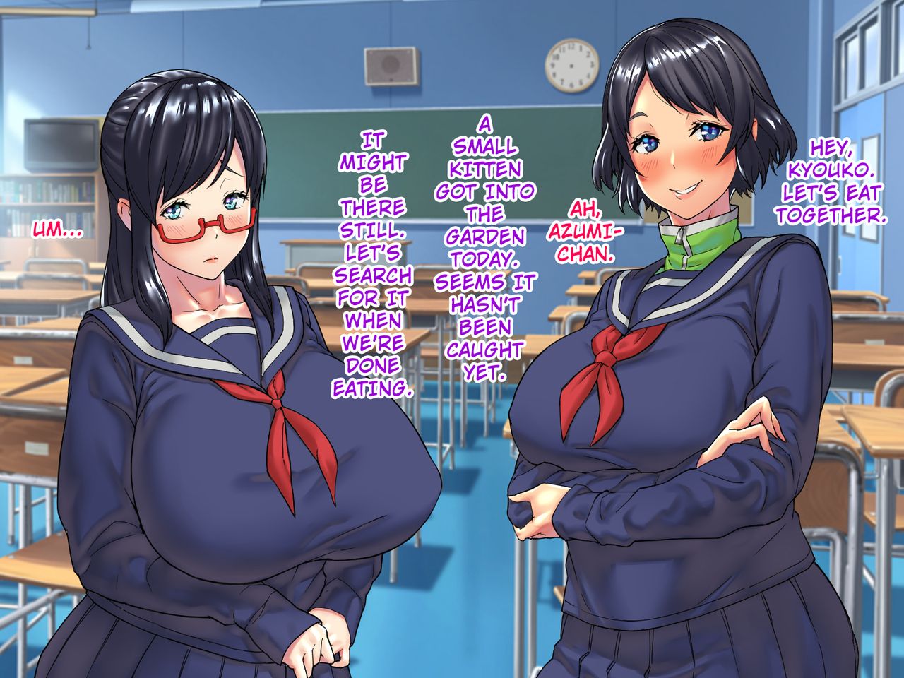 Bakunyuu Futanari CG-shuu Ubawareta Osananajimi Futanari Chinpo de Ubaikaesu!! page 8 full