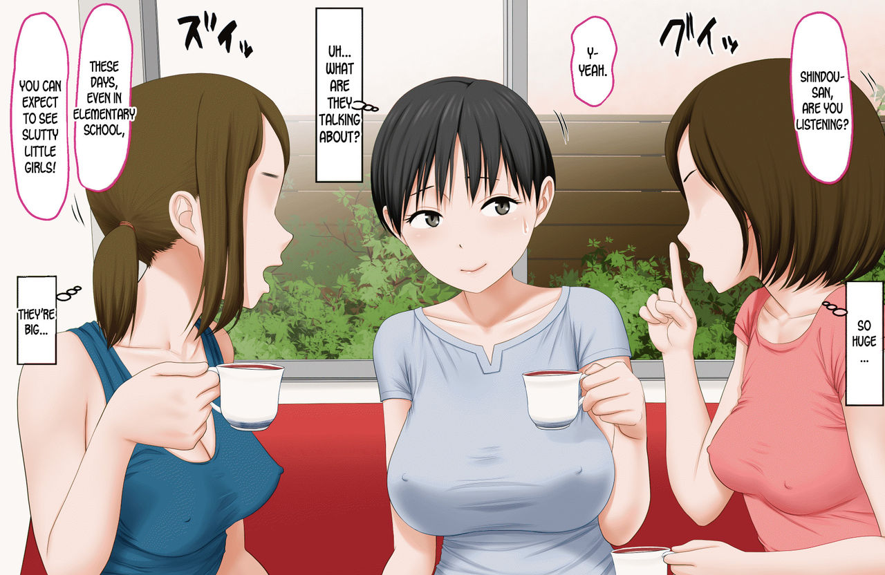 DQN Mamatomo no Musuko-tachi no Nama Onaho ni Sareta Bakunyuu Mama page 2 full