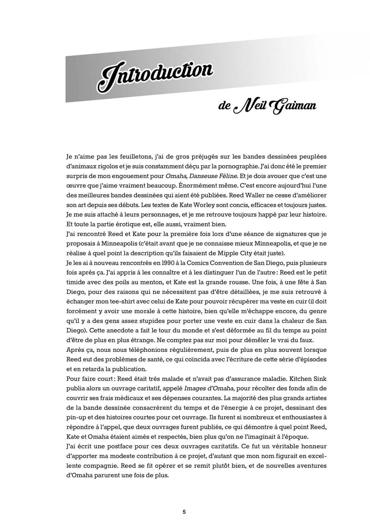 Les aventures complètes de «Omaha» danseuse féline 03 page 7 full