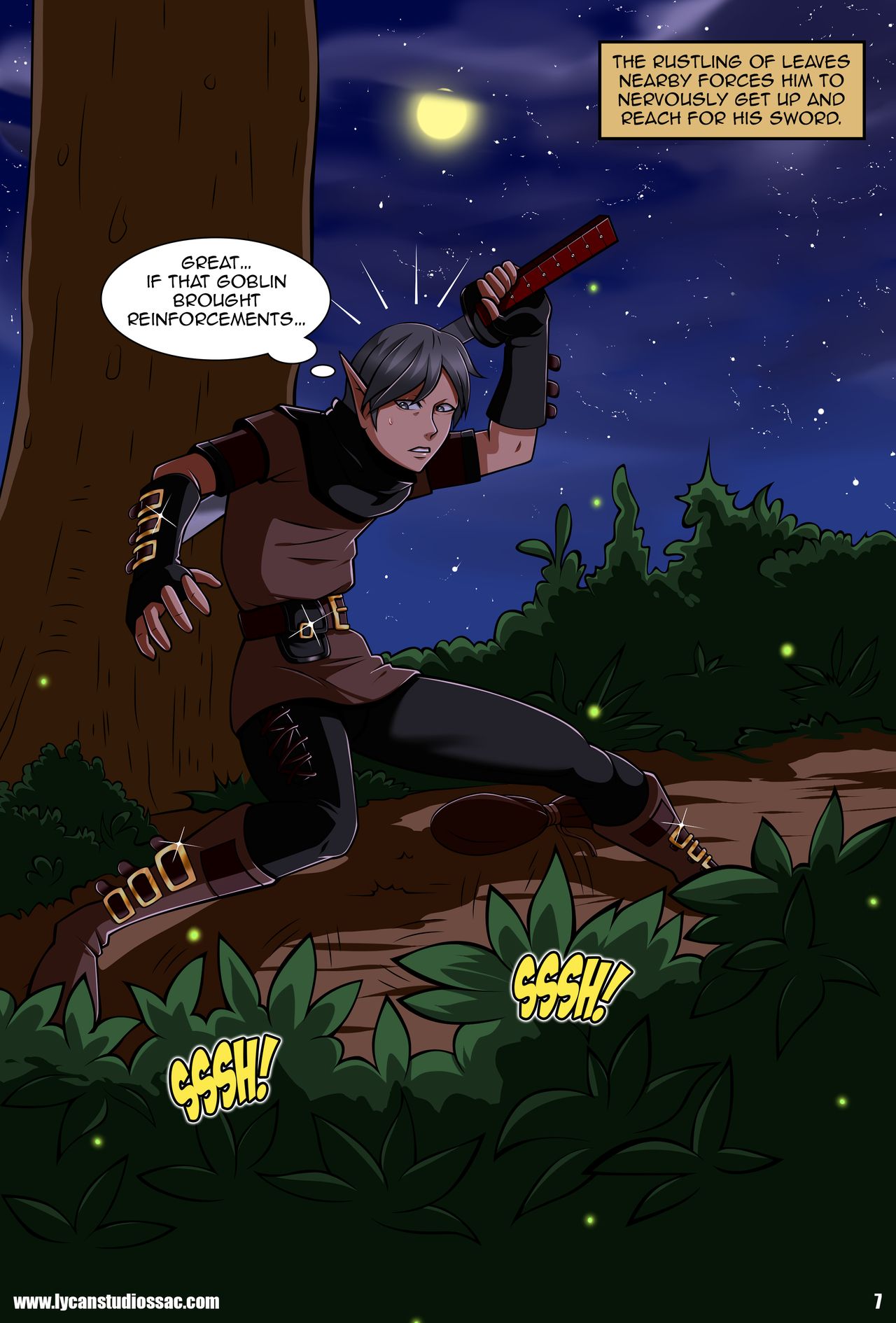 Upon a Star - Hunter's Curse page 9 full