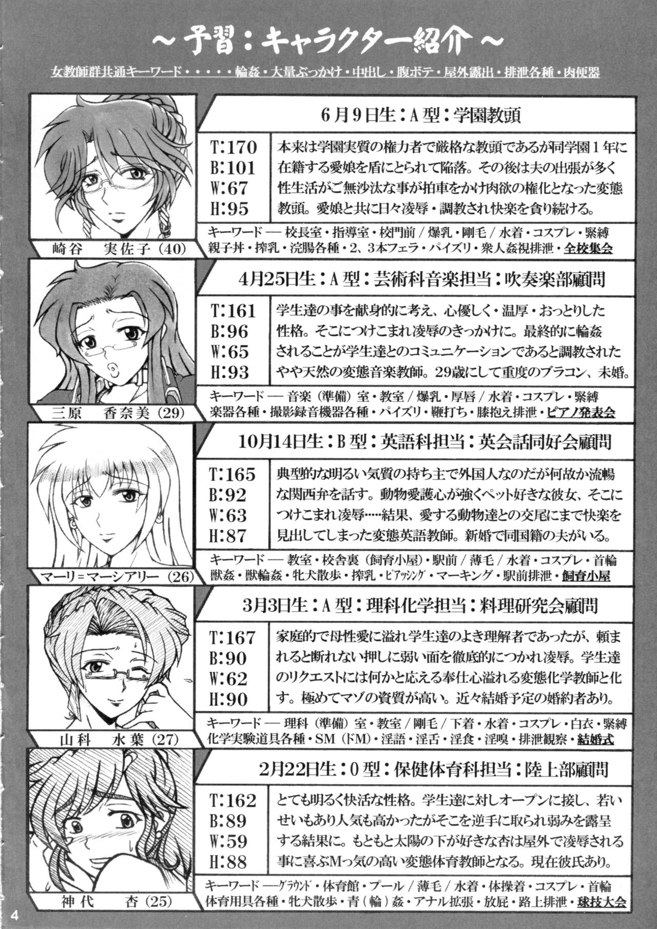 Onna Kyoushi-gun Ryoujoku Enchitai I season page 3 full