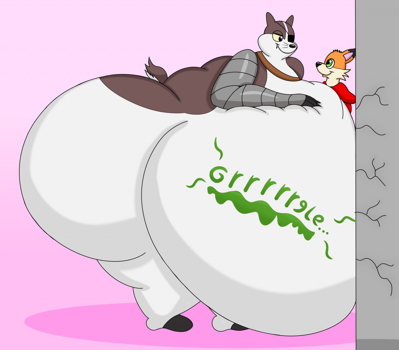 Badgerclops and a Foxie page 1 full