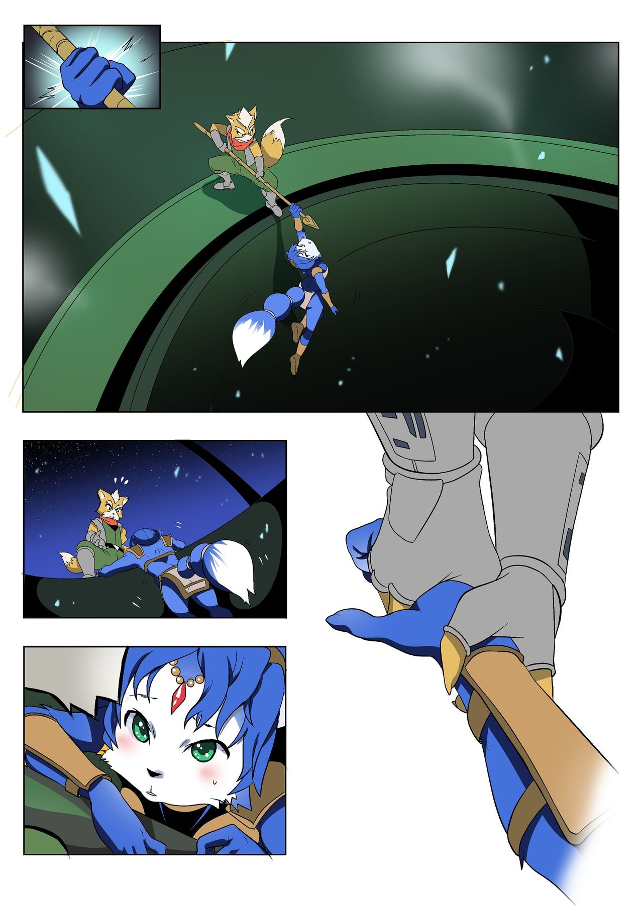 Krystal and Fox | Кристал и Фокс page 4 full