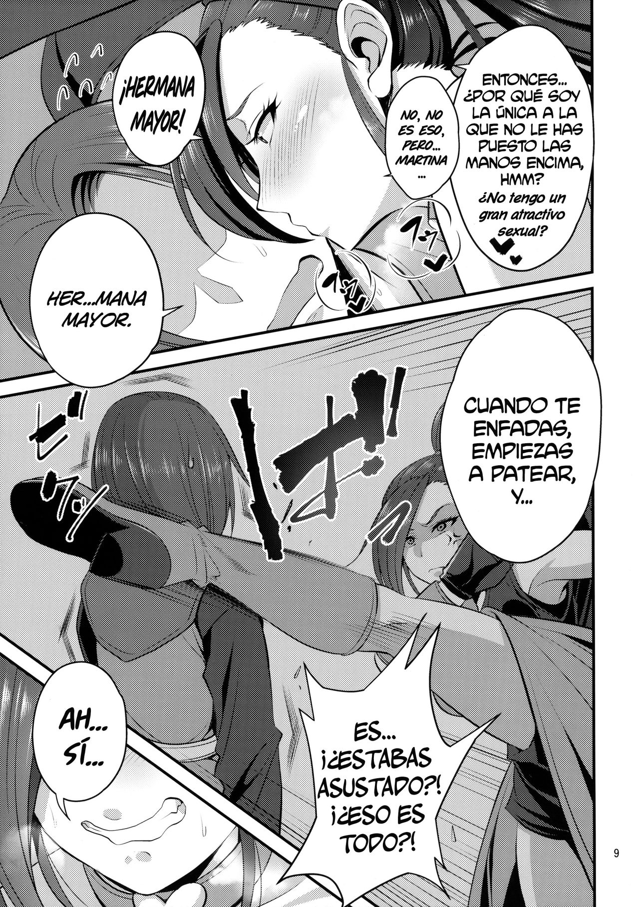 Martina Onee-chan no Junan page 8 full