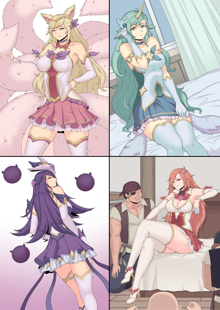 Star Guardian Comic page 1 full