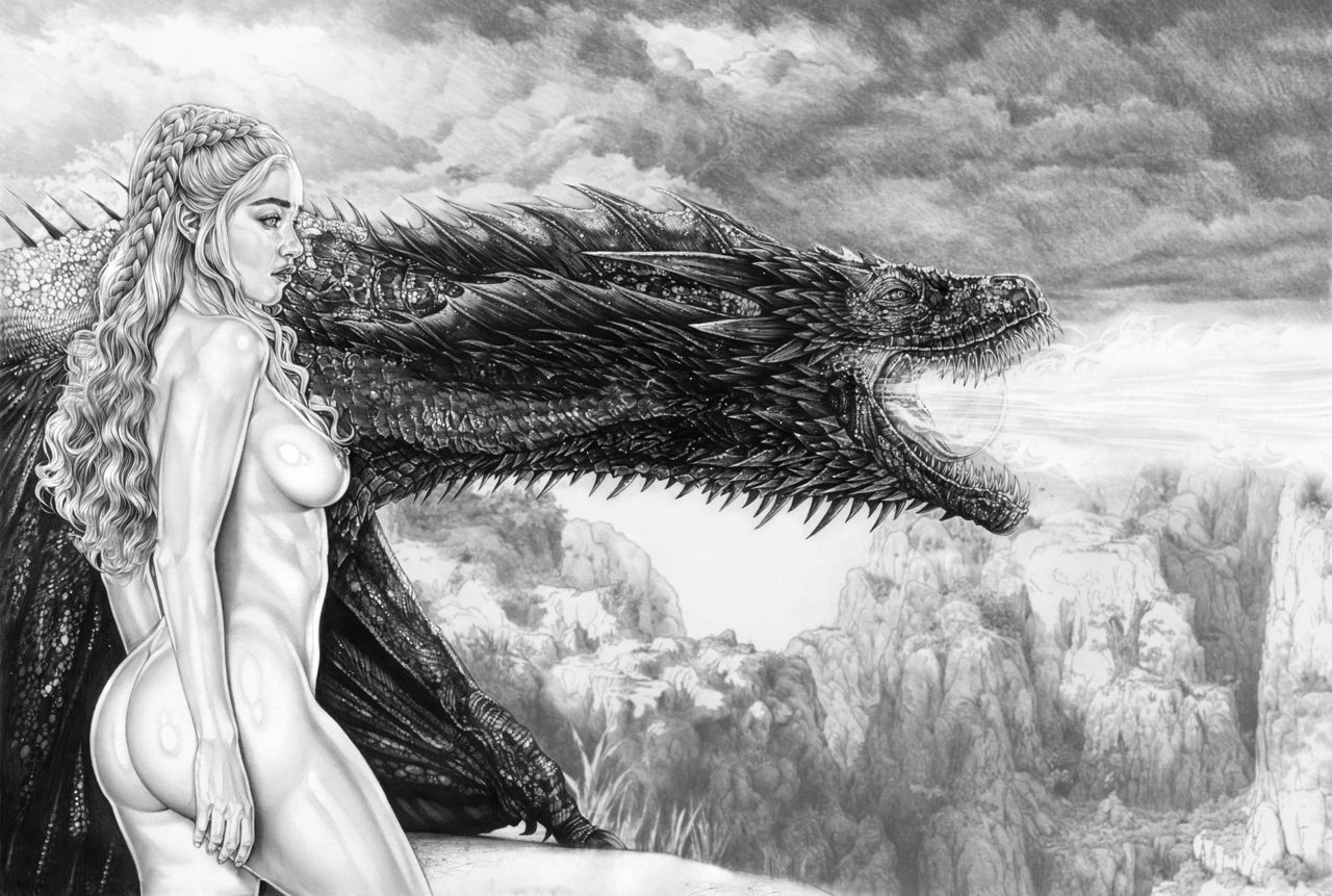Daenerys Targaryen by Armando Huerta page 2 full