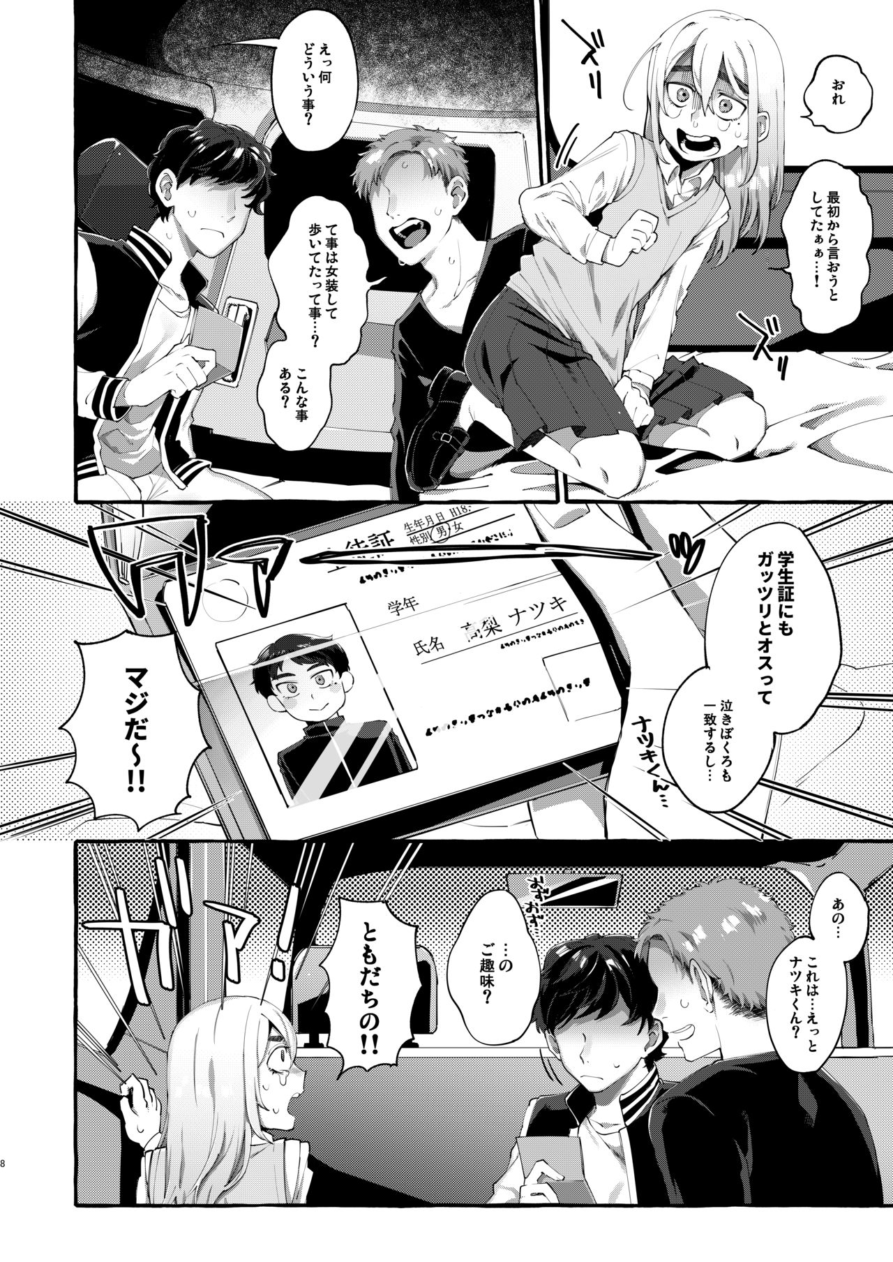 Joshigakusei o Rachi Yuukai Shita to Omottara Otokonoko datta. page 8 full