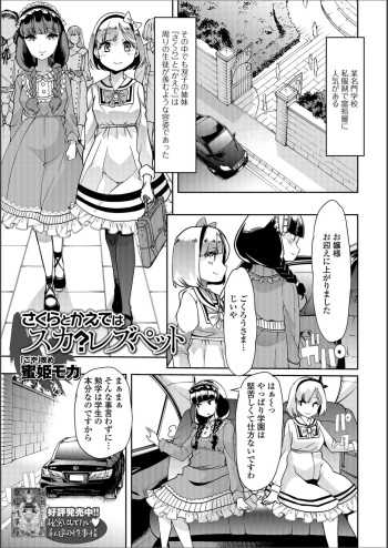 Sakura to Kaede wa Sca? Les Pet cover