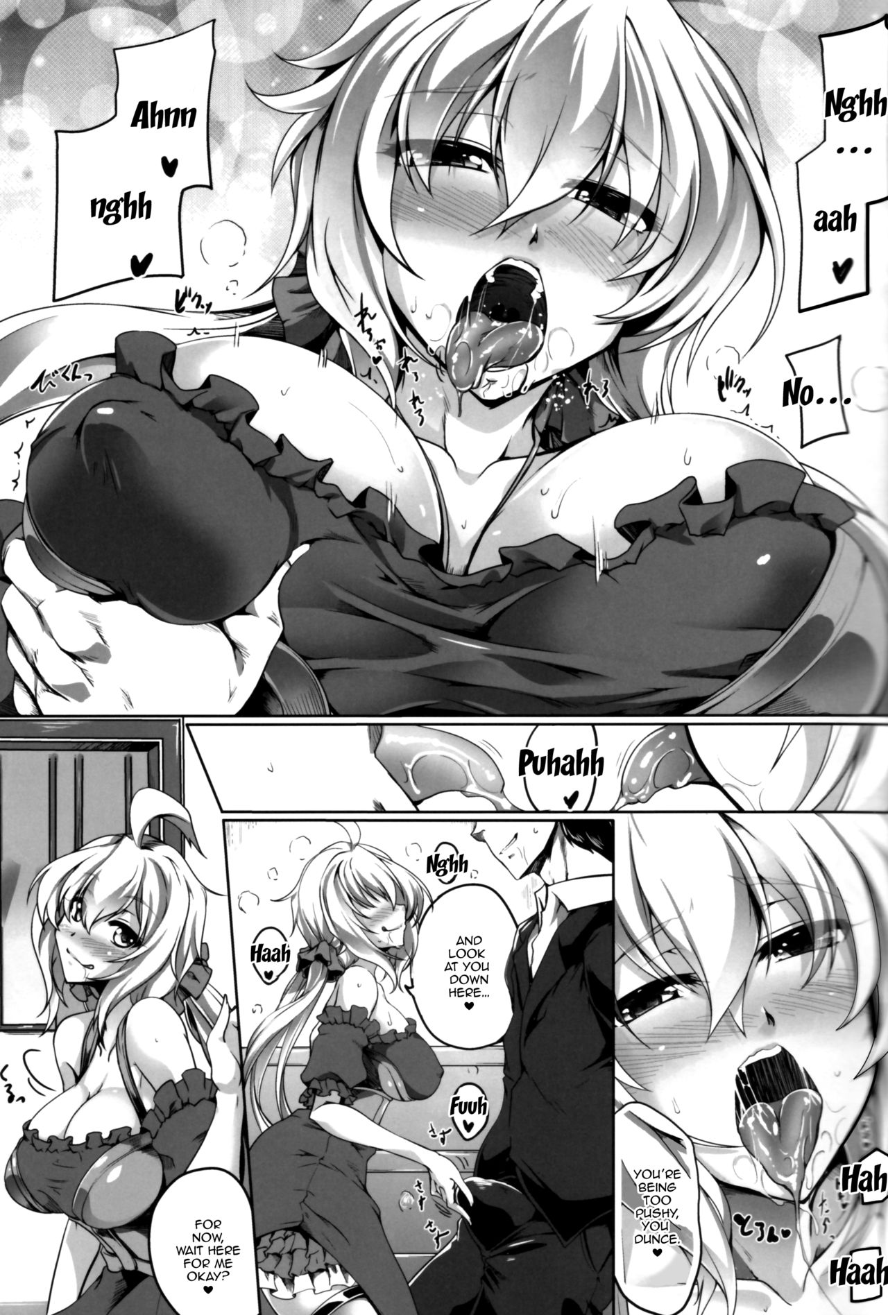 Bunny na Chris-chan no Bukkake Milk Party page 4 full