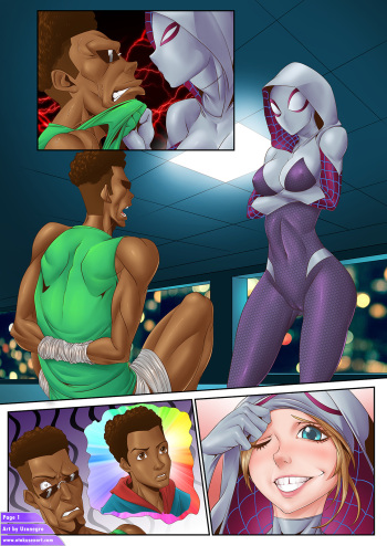 Gwen Stacy's Amazing Footjob Fucktime cover