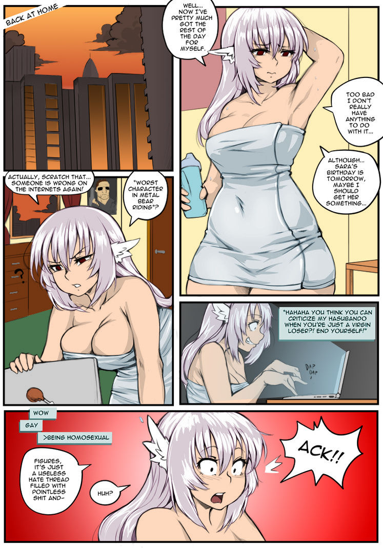 No Lunch Break! Colored Version page 10 full