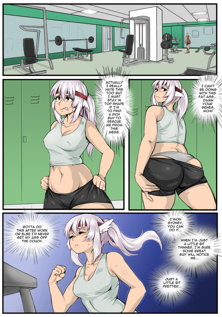 No Lunch Break! Colored Version page 9 full