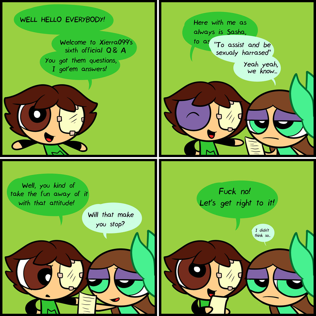Xierra Answers #6 page 1 full