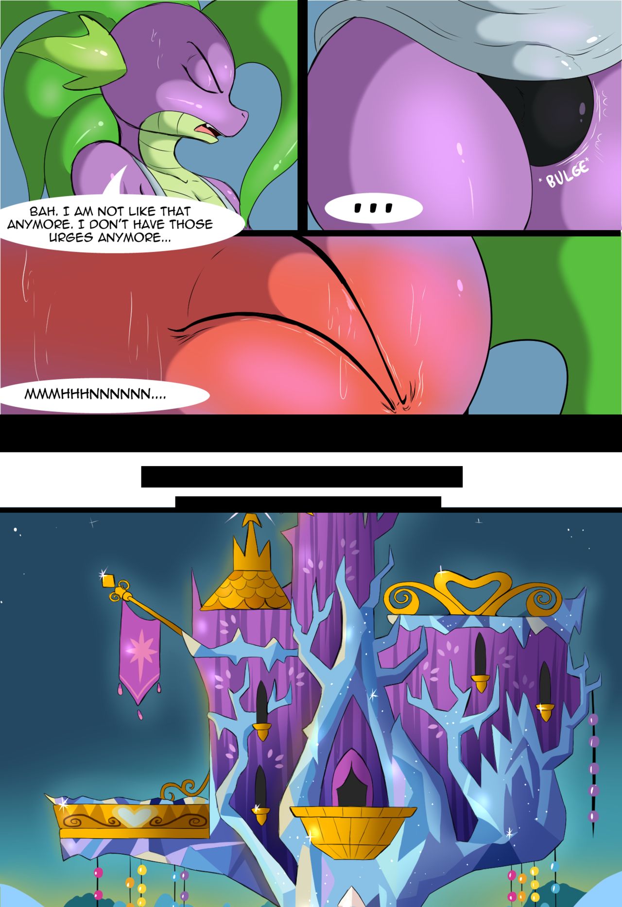 Temptation Short: Spike page 4 full