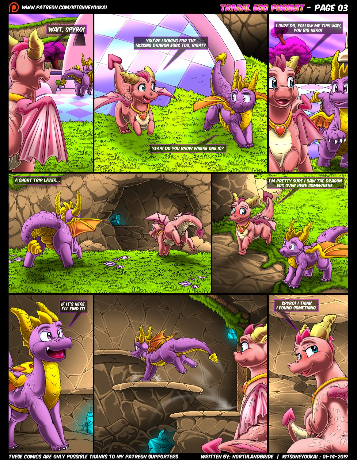 Trivial Egg Pursuit page 3 full