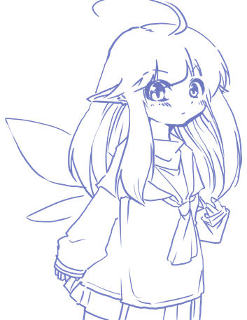 The fairy is the light of hope to shine in the dark page 4 full