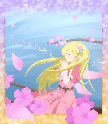 The fairy is the light of hope to shine in the dark cover