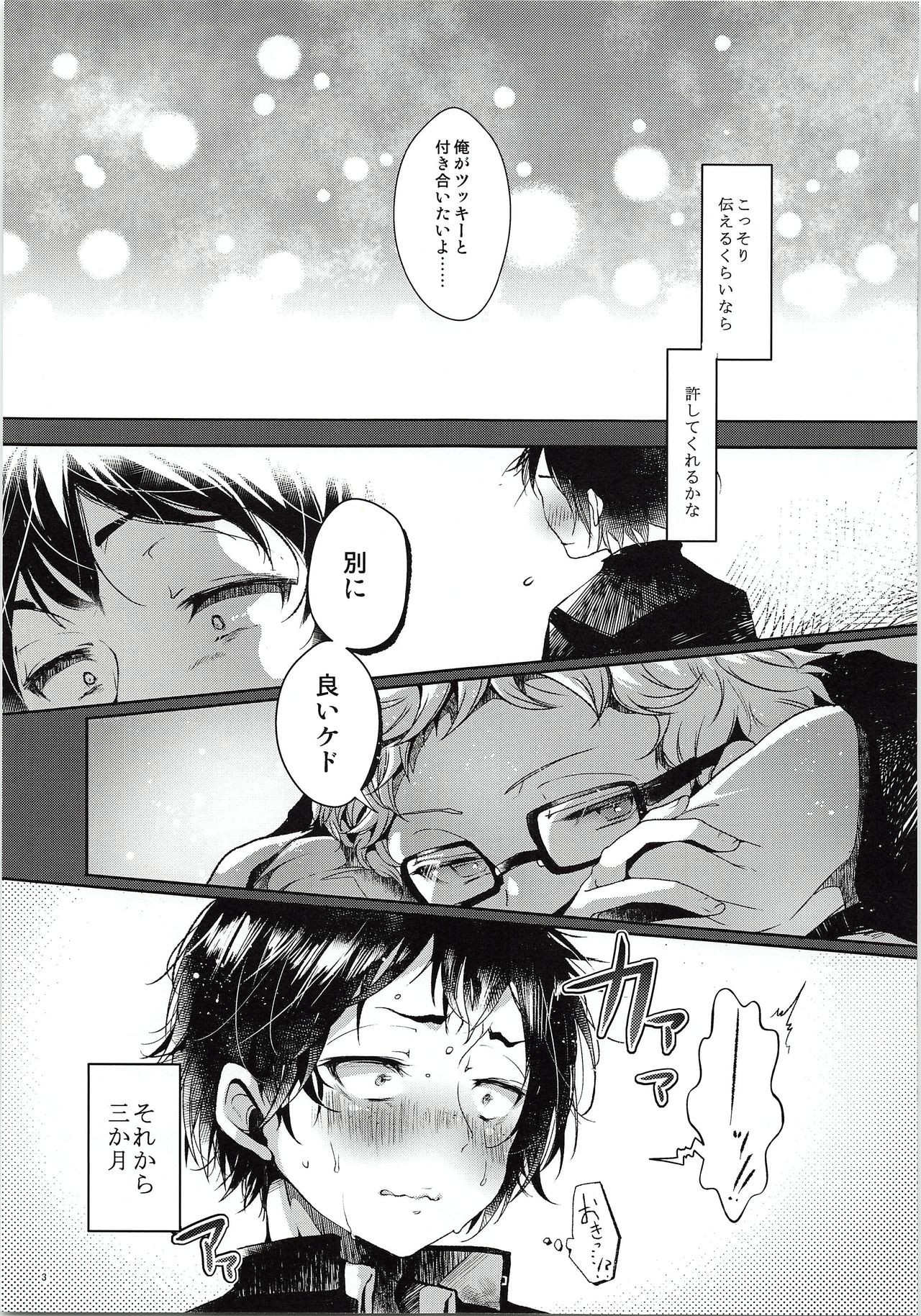 Tsukki! Shiyouyo page 4 full