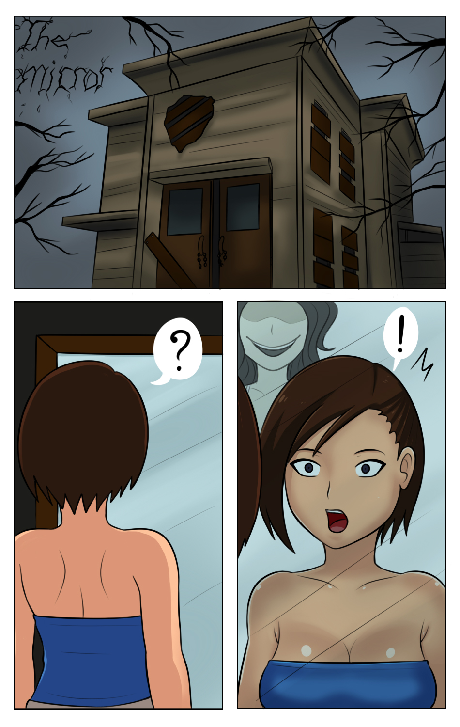 Jill Haunted House page 3 full