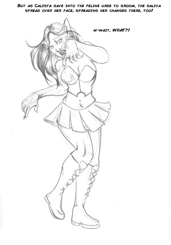 Goth Catgirl page 9 full