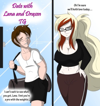 Date with Lana TG - Daxen Gym Date cover