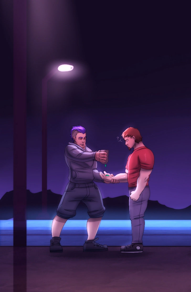 Wolf &amp; Digimon Transformation page 1 full