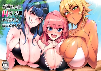 Odekake Shita no wa H na Gal Onee-chan-tachi to no Umi deshita | 외출한 곳은 H한 갸루 누나들과 간 바다였습니다 cover