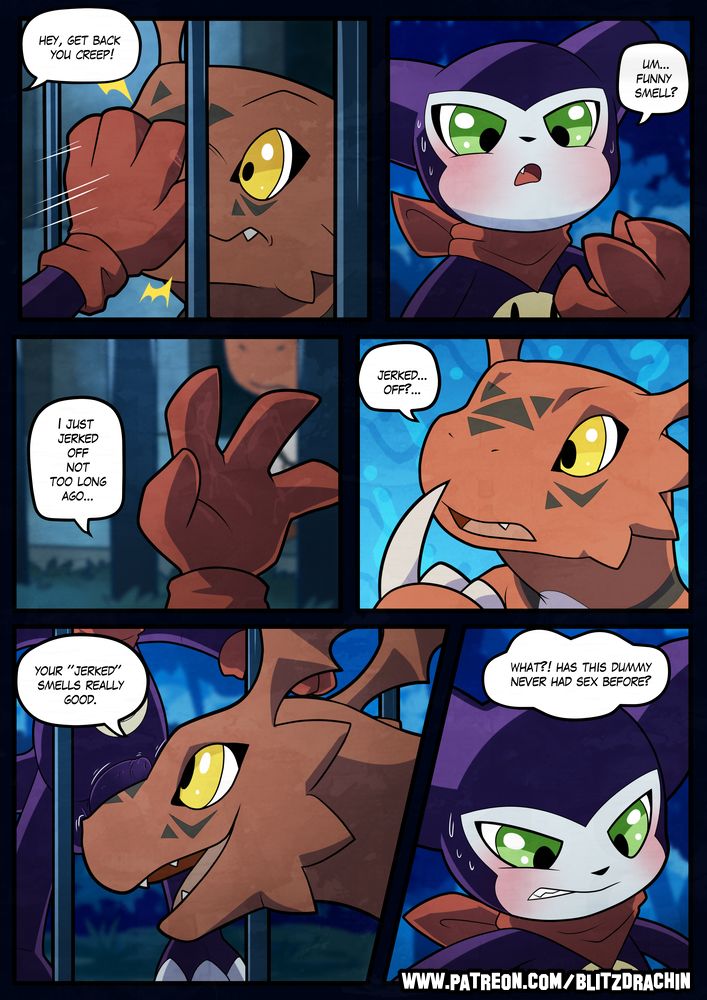 An inexperienced Guilmon page 3 full