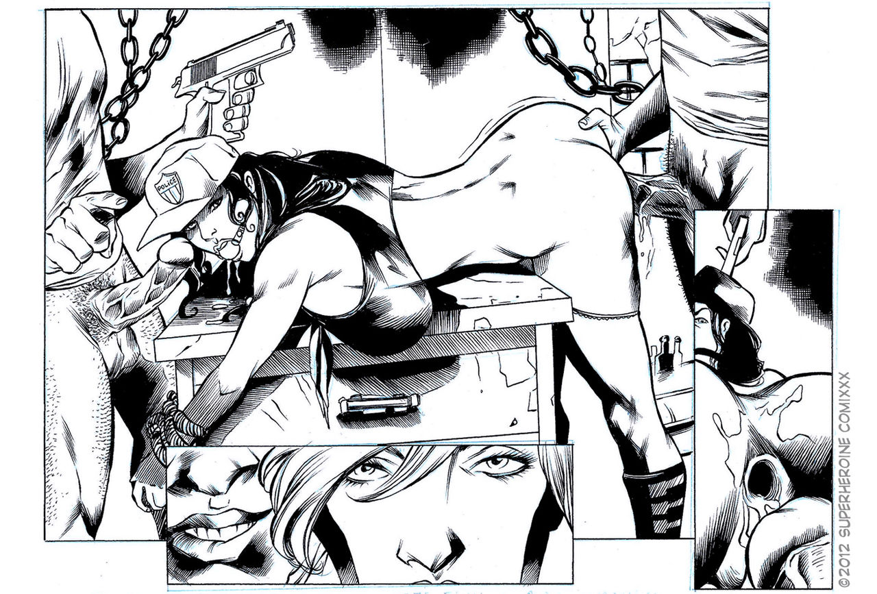 War on drugs - Sharon McCain - Superheroine - freedom stars- Superheroinecentral comix - XXX -warning: high violence page 10 full